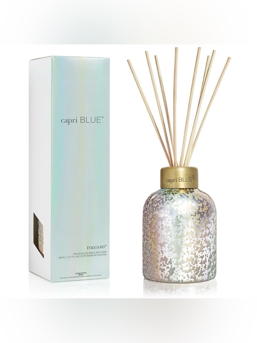 Iridescent Volcano Reed Diffuser set 5.7 fl oz - Picture 3 of 5